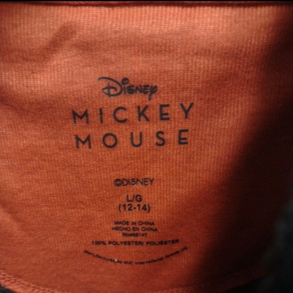 Official Disney Hooded Mickey Mouse Sleep Lounger Womens LG 12-14 Soft & Cozy - Picture 3 of 7